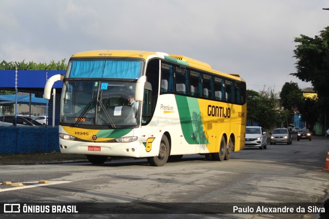 Empresa Gontijo de Transportes 14945 na cidade de São Paulo, São Paulo, Brasil, por Paulo Alexandre da Silva. ID da foto: 11053262.