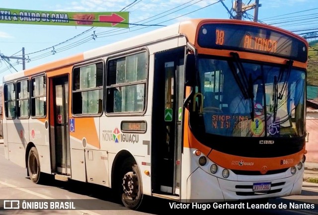Expresso Nossa Senhora da Glória B06078 na cidade de Nova Iguaçu, Rio de Janeiro, Brasil, por Victor Hugo Gerhardt Leandro de Nantes. Número da foto: #11052463.