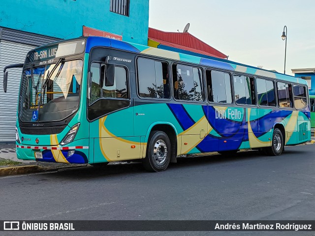Tranportes San Gabriel de Aserrí 61 na cidade de Catedral, San José, San José, Costa Rica, por Andrés Martínez Rodríguez. Número da foto: #11051960.