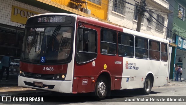 Auto Viação Transcap >> Auto Bless Transportes 8 5436 na cidade de São Paulo, São Paulo, Brasil, por João Victor Reis de Almeida. Número da foto: #11051251.