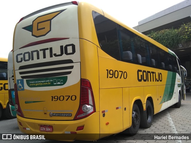 Empresa Gontijo de Transportes 19070 na cidade de Belo Horizonte, Minas Gerais, Brasil, por Hariel Bernades. ID da foto: 11051084.