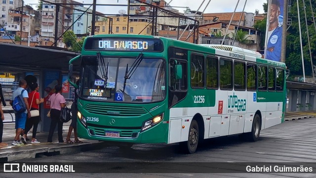 OT Trans - Ótima Salvador Transportes 21256 na cidade de Salvador, Bahia, Brasil, por Gabriel Guimarães. Número da foto: #11051382.