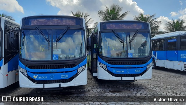 Viação Verdun B71143 na cidade de Rio de Janeiro, Rio de Janeiro, Brasil, por Victor  Oliveira. Número da foto: #11051563.