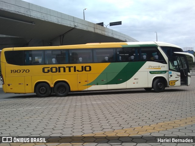 Empresa Gontijo de Transportes 19070 na cidade de Belo Horizonte, Minas Gerais, Brasil, por Hariel Bernades. ID da foto: 11051083.