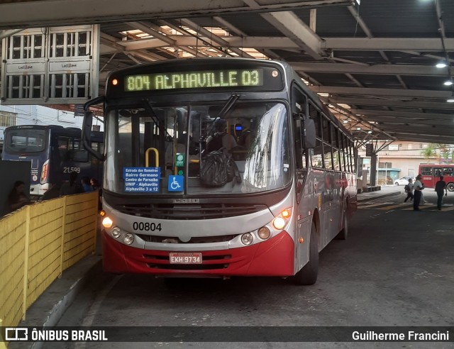 Auto Viação Urubupungá 00804 na cidade de Santana de Parnaíba, São Paulo, Brasil, por Guilherme Francini. ID da foto: 11053489.