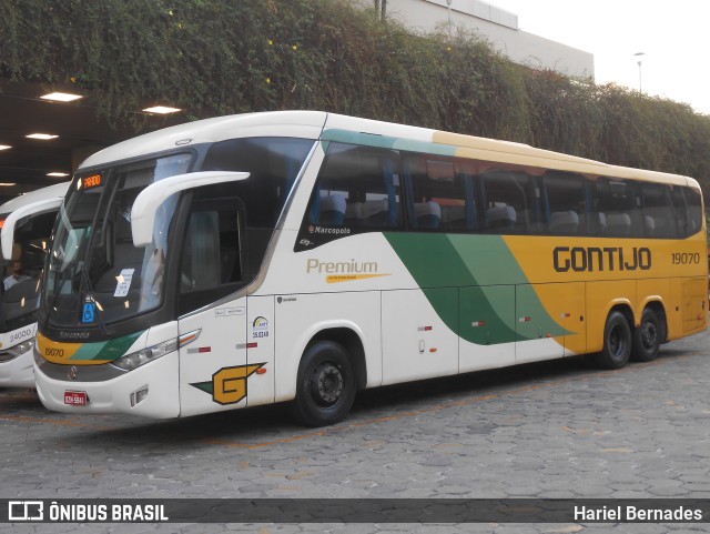 Empresa Gontijo de Transportes 19070 na cidade de Belo Horizonte, Minas Gerais, Brasil, por Hariel Bernades. Número da foto: #11051938.