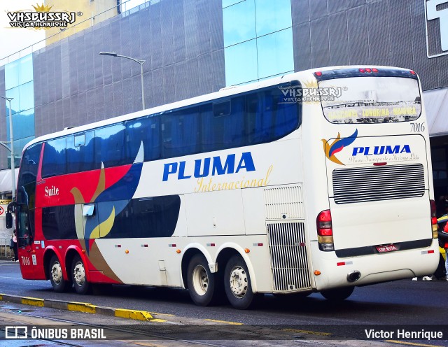 Pluma Conforto e Turismo 7016 na cidade de Rio de Janeiro, Rio de Janeiro, Brasil, por Victor Henrique. ID da foto: 11053209.