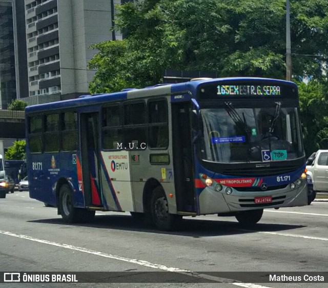 Next Mobilidade - ABC Sistema de Transporte 81.171 na cidade de São Bernardo do Campo, São Paulo, Brasil, por Matheus Costa. Número da foto: #11052536.