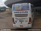 Viação Ouro e Prata 584 na cidade de Campo Grande, Mato Grosso do Sul, Brasil, por Rudinei Francisco Mantovani. Número da foto: #11053240.