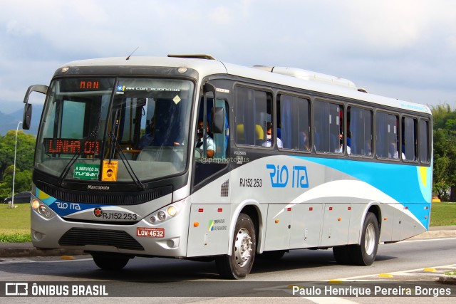 Rio Ita RJ 152.253 na cidade de Resende, Rio de Janeiro, Brasil, por Paulo Henrique Pereira Borges. Número da foto: #11054698.