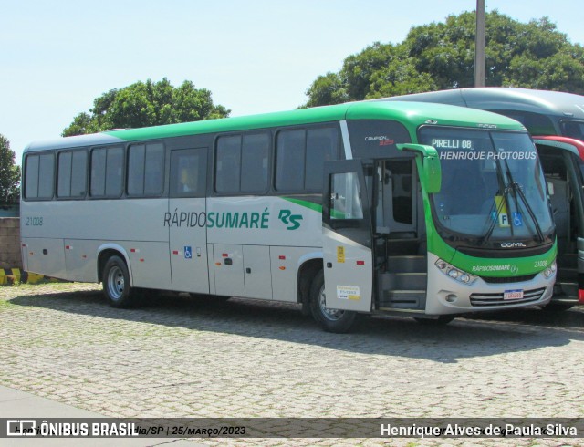 Rápido Sumaré 21008 na cidade de Hortolândia, São Paulo, Brasil, por Henrique Alves de Paula Silva. Número da foto: #11055561.