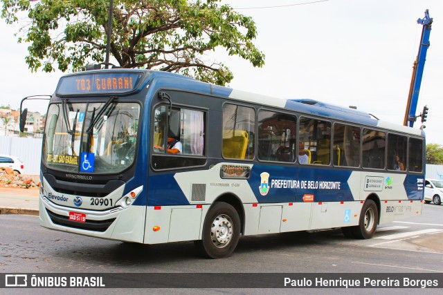 Viação Progresso 20901 na cidade de Belo Horizonte, Minas Gerais, Brasil, por Paulo Henrique Pereira Borges. Número da foto: #11054600.