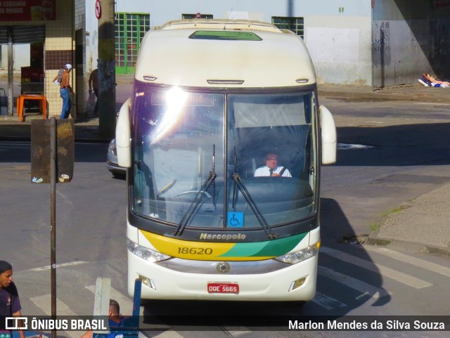 Empresa Gontijo de Transportes 18620 na cidade de Belo Horizonte, Minas Gerais, Brasil, por Marlon Mendes da Silva Souza. ID da foto: 11054711.