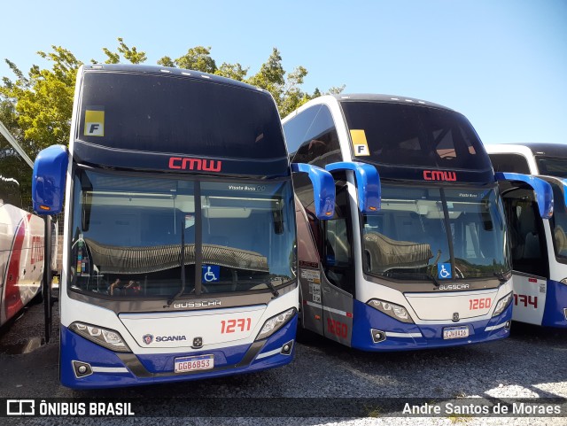 CMW Transportes 1271 na cidade de Bragança Paulista, São Paulo, Brasil, por Andre Santos de Moraes. ID da foto: 11053904.