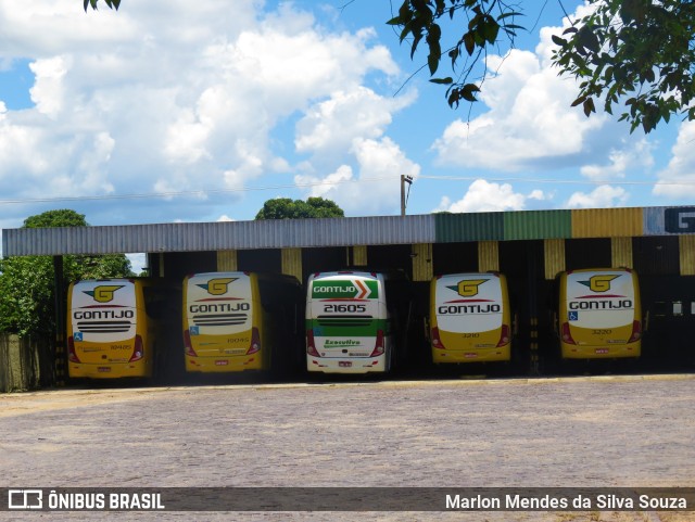 Empresa Gontijo de Transportes GARAGEM DE PIRAPORA na cidade de Pirapora, Minas Gerais, Brasil, por Marlon Mendes da Silva Souza. Número da foto: #11054767.