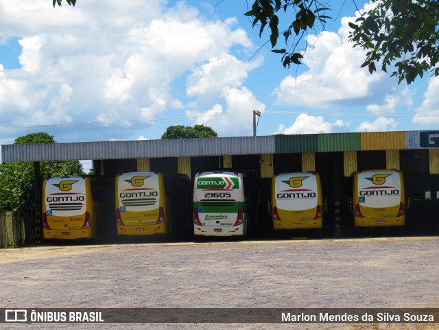 Empresa Gontijo de Transportes Garagem de pirapora na cidade de Pirapora, Minas Gerais, Brasil, por Marlon Mendes da Silva Souza. ID da foto: 11054767.