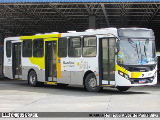 Viação Campo dos Ouros 3465 na cidade de Guarulhos, São Paulo, Brasil, por Henrique Alves de Paula Silva. Número da foto: #11054907.