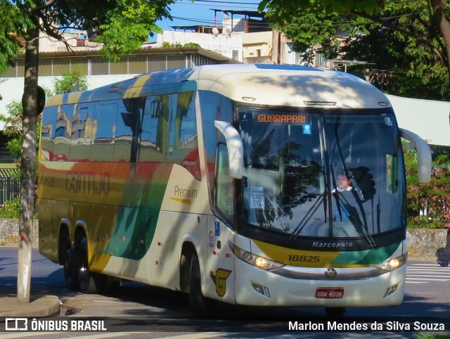 Empresa Gontijo de Transportes 18825 na cidade de Belo Horizonte, Minas Gerais, Brasil, por Marlon Mendes da Silva Souza. ID da foto: 11054553.