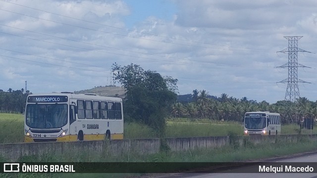 Transportes Guanabara 1314 na cidade de Junqueiro, Alagoas, Brasil, por Melqui Macedo. ID da foto: 11054884.