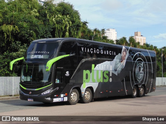 Viação Garcia 88028 na cidade de Curitiba, Paraná, Brasil, por Shayan Lee. Número da foto: #11055728.