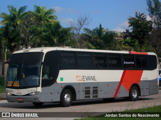 Evanil Transportes e Turismo RJ 132.105 na cidade de Rio de Janeiro, Rio de Janeiro, Brasil, por Jordan Santos do Nascimento. ID da foto: 11056043.