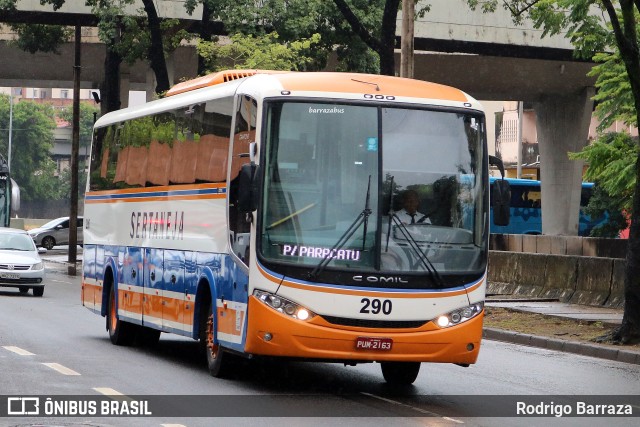 Viação Sertaneja 290 na cidade de Belo Horizonte, Minas Gerais, Brasil, por Rodrigo Barraza. ID da foto: 11055204.