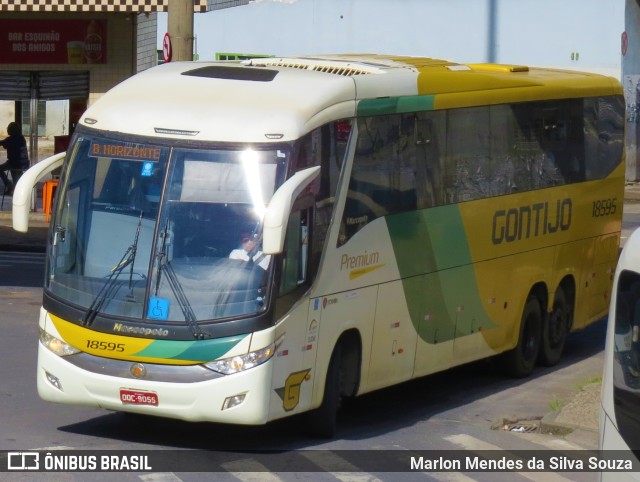 Empresa Gontijo de Transportes 18595 na cidade de Brasília, Distrito Federal, Brasil, por Marlon Mendes da Silva Souza. ID da foto: 11054734.