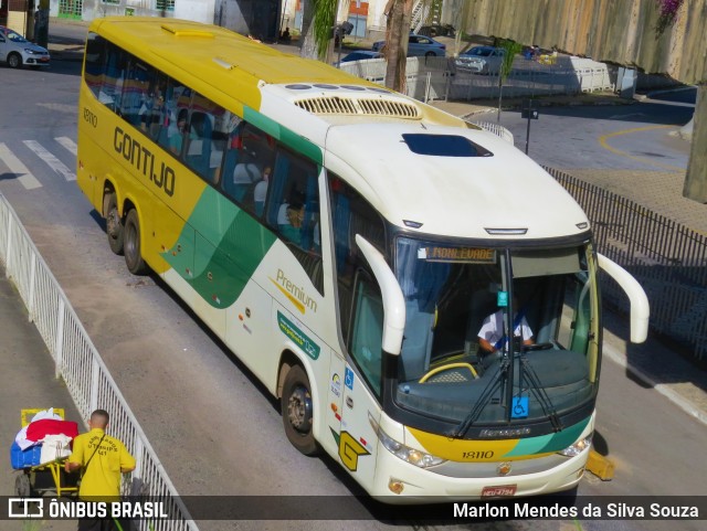 Empresa Gontijo de Transportes 18110 na cidade de Belo Horizonte, Minas Gerais, Brasil, por Marlon Mendes da Silva Souza. Número da foto: #11054739.