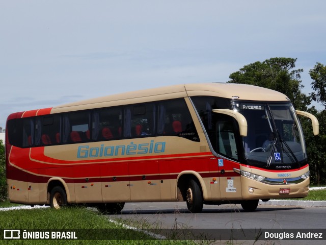 Auto Viação Goianésia 166003-1 na cidade de Brasília, Distrito Federal, Brasil, por Douglas Andrez. Número da foto: #11056152.