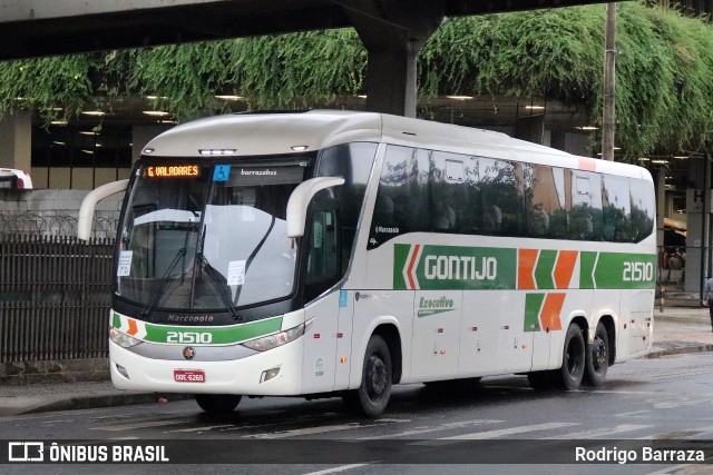 Empresa Gontijo de Transportes 21510 na cidade de Belo Horizonte, Minas Gerais, Brasil, por Rodrigo Barraza. Número da foto: #11055165.