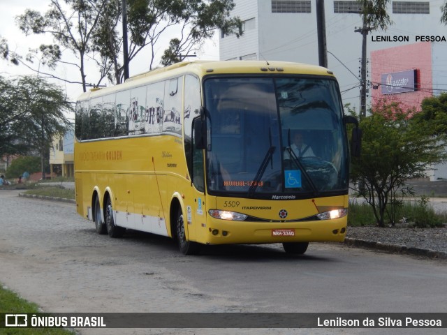 Viação Itapemirim 5509 na cidade de Caruaru, Pernambuco, Brasil, por Lenilson da Silva Pessoa. ID da foto: 11055799.