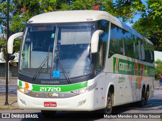 Empresa Gontijo de Transportes 21720 na cidade de Belo Horizonte, Minas Gerais, Brasil, por Marlon Mendes da Silva Souza. Número da foto: #11054801.