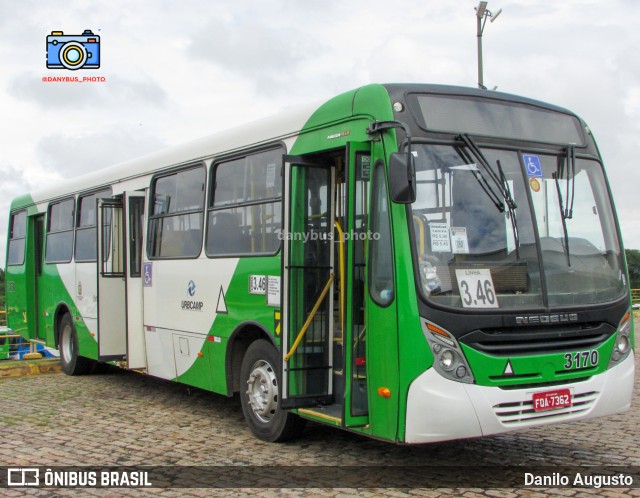 VB Transportes e Turismo 3170 na cidade de Campinas, São Paulo, Brasil, por Danilo Augusto. Número da foto: #11053745.