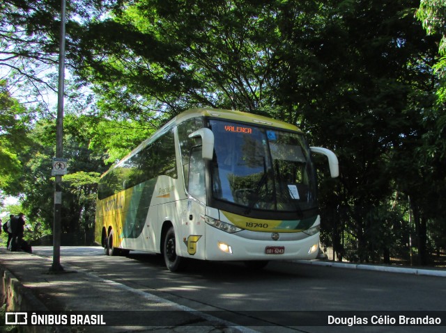 Empresa Gontijo de Transportes 18740 na cidade de São Paulo, São Paulo, Brasil, por Douglas Célio Brandao. ID da foto: 11054845.