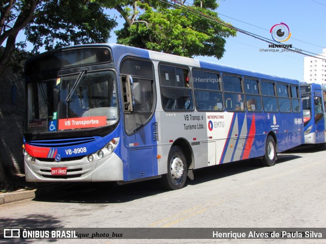 VB Transportes e Turismo VB - 8908 na cidade de Itu, São Paulo, Brasil, por Henrique Alves de Paula Silva. ID da foto: 11055625.