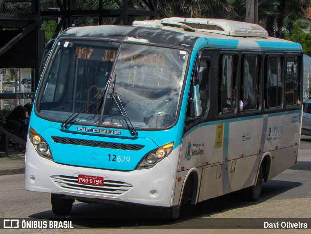 Auto Viação São José 12629 na cidade de Fortaleza, Ceará, Brasil, por Davi Oliveira. Número da foto: #11057459.