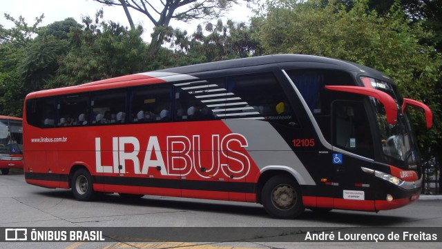 Lirabus 12105 na cidade de São Paulo, São Paulo, Brasil, por André Lourenço de Freitas. Número da foto: #11058300.