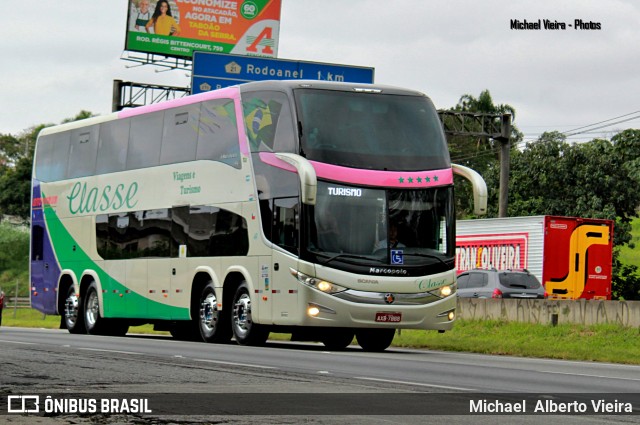 Classe Viagens e Turismo 7888 na cidade de Embu das Artes, São Paulo, Brasil, por Michael  Alberto Vieira. ID da foto: 11057713.