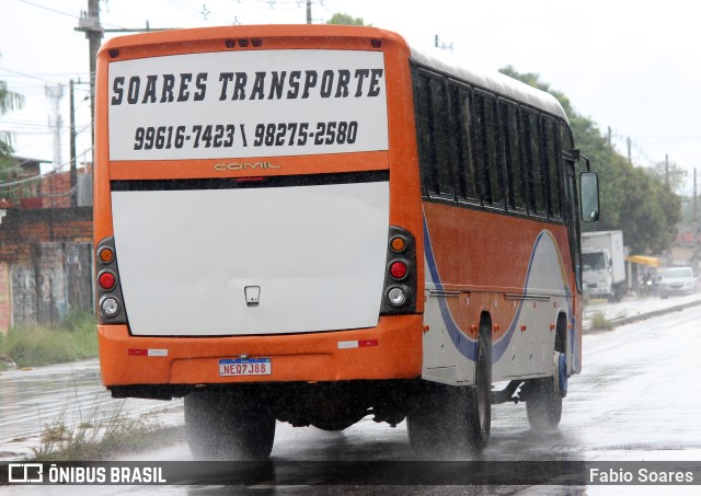 Transporte Soares 7J88 na cidade de Belém, Pará, Brasil, por Fabio Soares. ID da foto: 11058445.