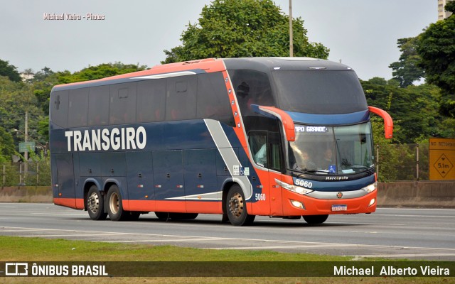 Transgiro Turismo 5060 na cidade de Barueri, São Paulo, Brasil, por Michael  Alberto Vieira. ID da foto: 11057669.