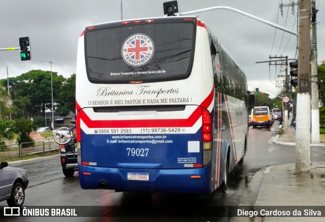 Británica Transportes 79027 na cidade de São Paulo, São Paulo, Brasil, por Diego Cardoso da Silva. ID da foto: 11056643.