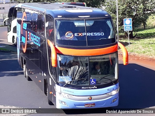 Expresso Transporte e Turismo Ltda. 18228 na cidade de Ribeirão Preto, São Paulo, Brasil, por Daniel Aparecido De Souza. ID da foto: 11056871.