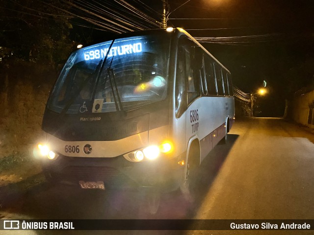 Turb Petrópolis > Turp -Transporte Urbano de Petrópolis 6806 na cidade de Petrópolis, Rio de Janeiro, Brasil, por Gustavo Silva Andrade. ID da foto: 11056517.