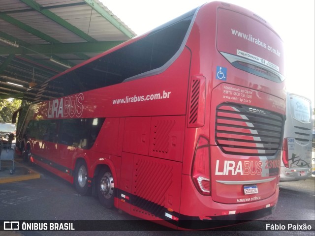 Lirabus 23103 na cidade de Guarulhos, São Paulo, Brasil, por Fábio Paixão. Número da foto: #11058080.