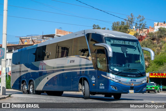 ETN - Enlaces Terrestres Nacionales 5333 na cidade de San Miguel de Allende, Guanajuato, México, por Manuel Rodriguez. Número da foto: #11056521.