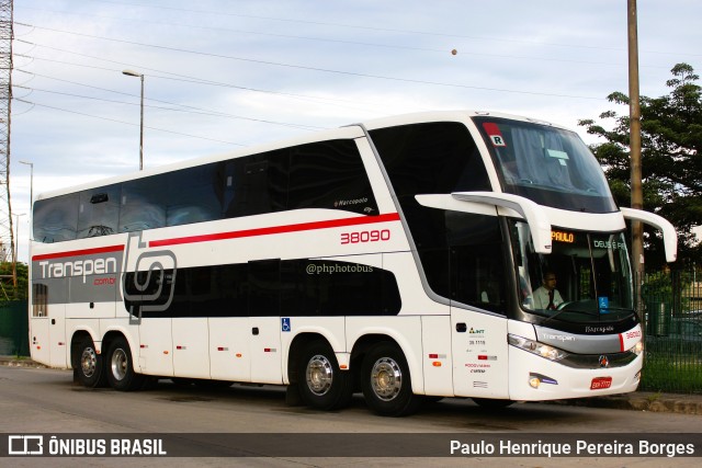 Transpen Transporte Coletivo e Encomendas 38090 na cidade de São Paulo, São Paulo, Brasil, por Paulo Henrique Pereira Borges. ID da foto: 11060409.