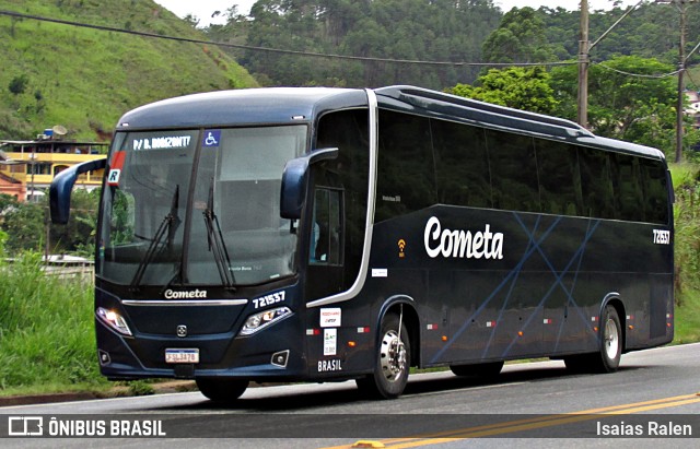 Viação Cometa 721537 na cidade de Santos Dumont, Minas Gerais, Brasil, por Isaias Ralen. ID da foto: 11061274.