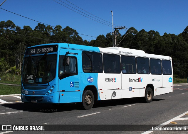 Serramar Transporte Coletivo 14296 na cidade de Serra, Espírito Santo, Brasil, por Leonardo Fidelli. ID da foto: 11061095.