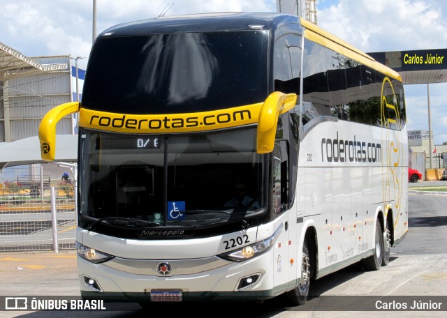 RodeRotas - Rotas de Viação do Triângulo 2202 na cidade de Goiânia, Goiás, Brasil, por Carlos Júnior. Número da foto: #11059361.