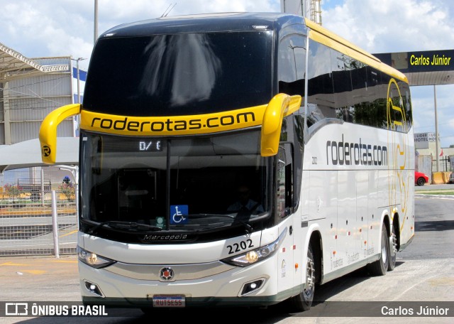 RodeRotas - Rotas de Viação do Triângulo 2202 na cidade de Goiânia, Goiás, Brasil, por Carlos Júnior. ID da foto: 11059361.